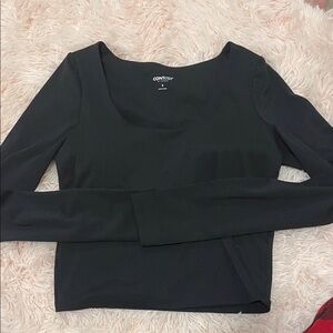 Black Long Sleeve Top- Contour by Pacsun